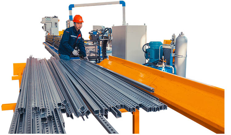 Packing table of Solar pv bracket roll forming machine